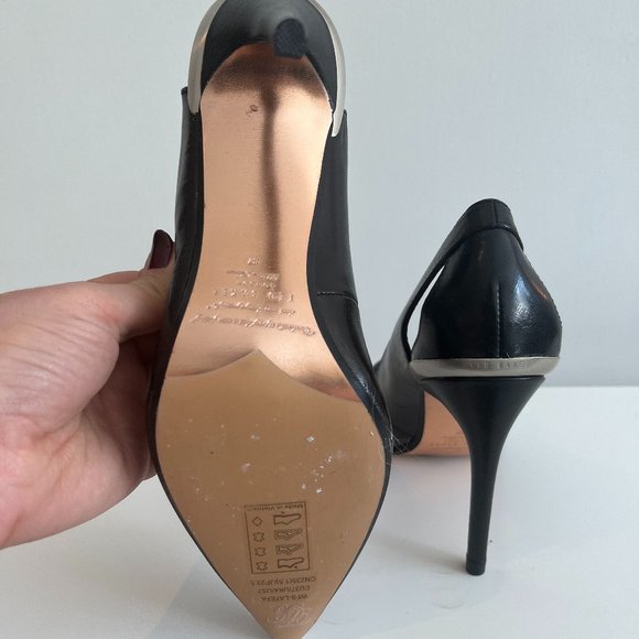 Black, Ted Baker Heels, Sz 37 - Picture 3 of 3